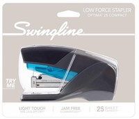 Swingline Optima 25 Compact Stapler Blue/Gray,