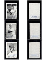 Lot of 3 1969 Topps Deckle Edge. Rod Carew, Luis