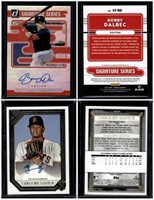 2 MLB Rookie Autos. Bobby Dalbec Holo Signature Se