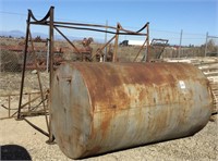 500 Gallon Steel Fuel Tank and Stand