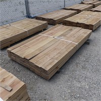 96 pcs. 1" x 6" x 6' CEDAR LUMBER