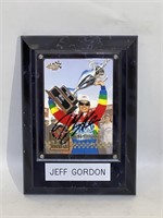 Autographed NASCAR Plaques. 5pcs