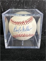 Bob Feller Signed Baseball