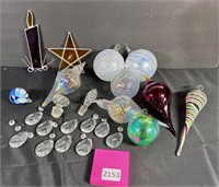 Glass Ornaments, Crystals, & Stained Glass