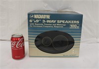 Magnadyne 3 Way Speaker 6" x 9" ~ Not Tested