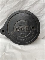 COR ground cover plate