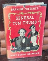 Signed 1954 Barnum Presents Gen. Tom Thumb