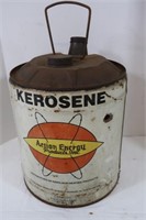 Vintage 5 Gal. Action Energy Product Can