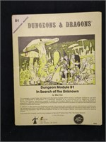 1979 Dungeons & Dragons Module B1 In Search Of