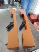 (2) Metal Adjustable Wood Working Clamps