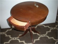 Claw Foot Side Table, In Need of Repair, 24x27