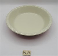 M&J STONEWARE PIE PLATE