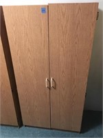 Pressed wood cabinet 30”w x 60” T flimsy Needs