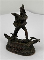 Antique Tantric Kama Sutra Bronze Figure