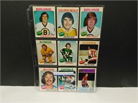 9-    1975-76 Collectible Hockey Cards