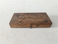 wood box of punches