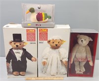 Steiff Plush Bears & Toys Boxed Lot