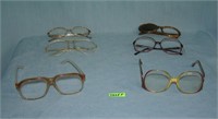 Collection of Vintage eyeware