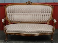 Victorian Style Settee