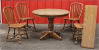 Oak Table w/ 4 Chairs