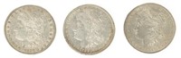 Coin 3 Morgan Silver Dollars 1880, 94-O & 97-O