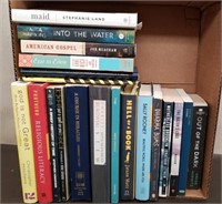 Box of 20 Books. Novels, Autobiographies & More