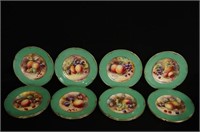 12 English Wedgwood Fruit Plates