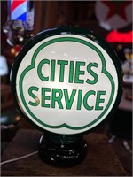 16” Round Cities Service Light Up Globe