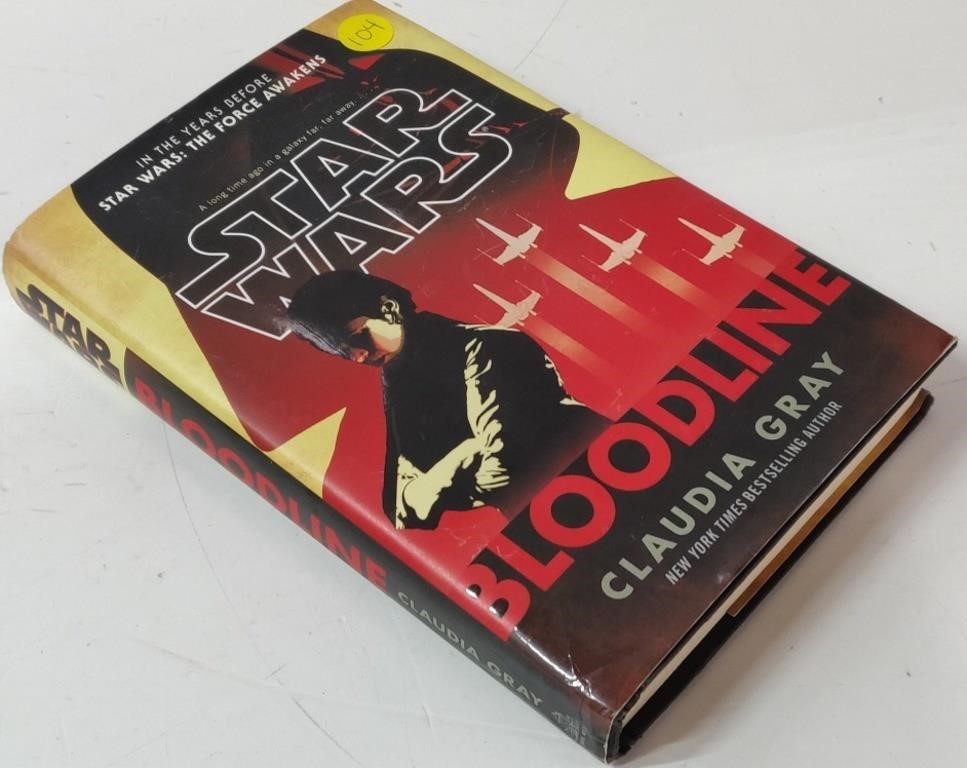 1st Edition Star Wars Bloodline Book