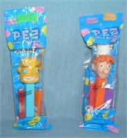 Pair of vintage PEZ Candy containers