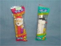 Pair of vintage PEZ Candy containers