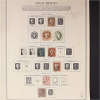 Great Britain Stamps1840-1965 Used collection, plu