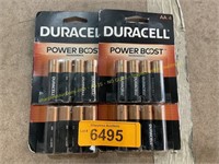 4ct Duracell AA Battery 4pks