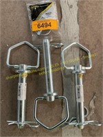 3ct Swivel Hitch Pins, Zinc Plated Lynch Pin