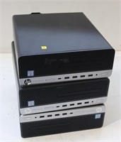 (3) HP PRODESK 600 I7 COMPUTERS