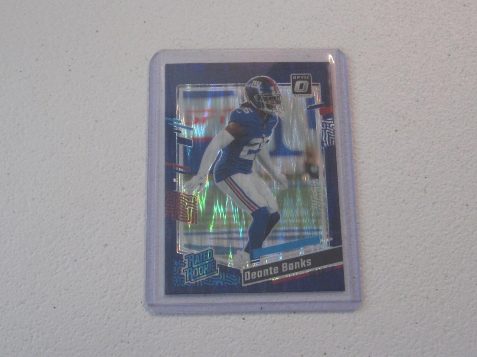 2023 DONRUSS OPTIC DEONTE BANKS RC