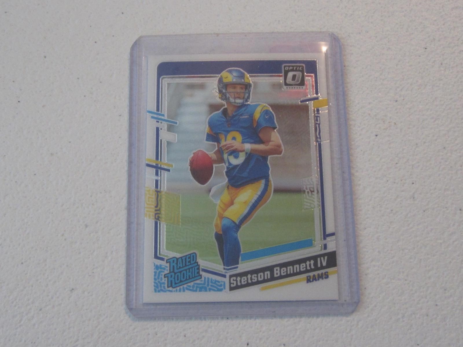 2023 DONRUSS OPTIC STETSON BENNETT IV RC RAMS