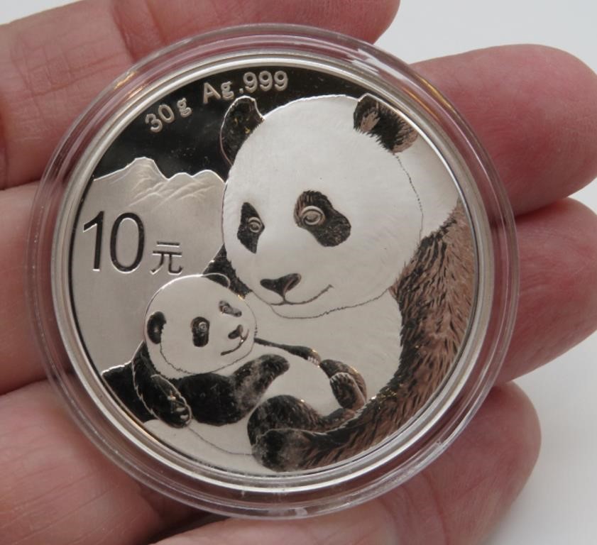 2019 Chinese Panda 1oz. Silver Coin