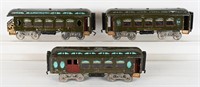 3- LIONEL STANDARD GAUGE PASSENGER CARS