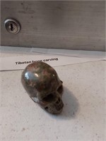 Agate Stone Skull
