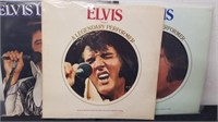 Three vintage Elvis albums