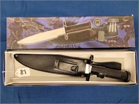 (6) Stainless Steel Lifesaving Knives w/ Sheath