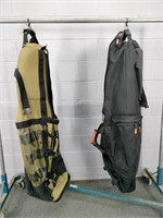 Lot Of 2 Golf Travel Bags - Perry Golf Club Glove