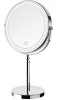 (new) Size:15"L x 8"W Lighted Makeup Mirror, 8"