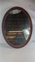 Vintage French Oval Mirror