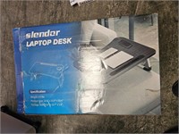 Slender Laptop Desk - Foldable Bed Table