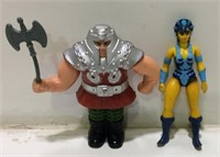 Lot of 2 Action Figures-MOTU Ram Man Evil-Lyn