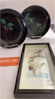 Japanese Carved Shell Picture Lot