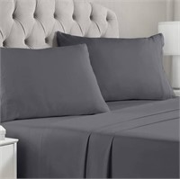 Udeal 4 pc bamboo sheet set full size