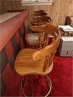 4 Bar stools.  43 inches high